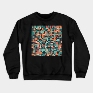 Dazzling abstract intuition - Abstract Mindset Seamless Pattern Crewneck Sweatshirt